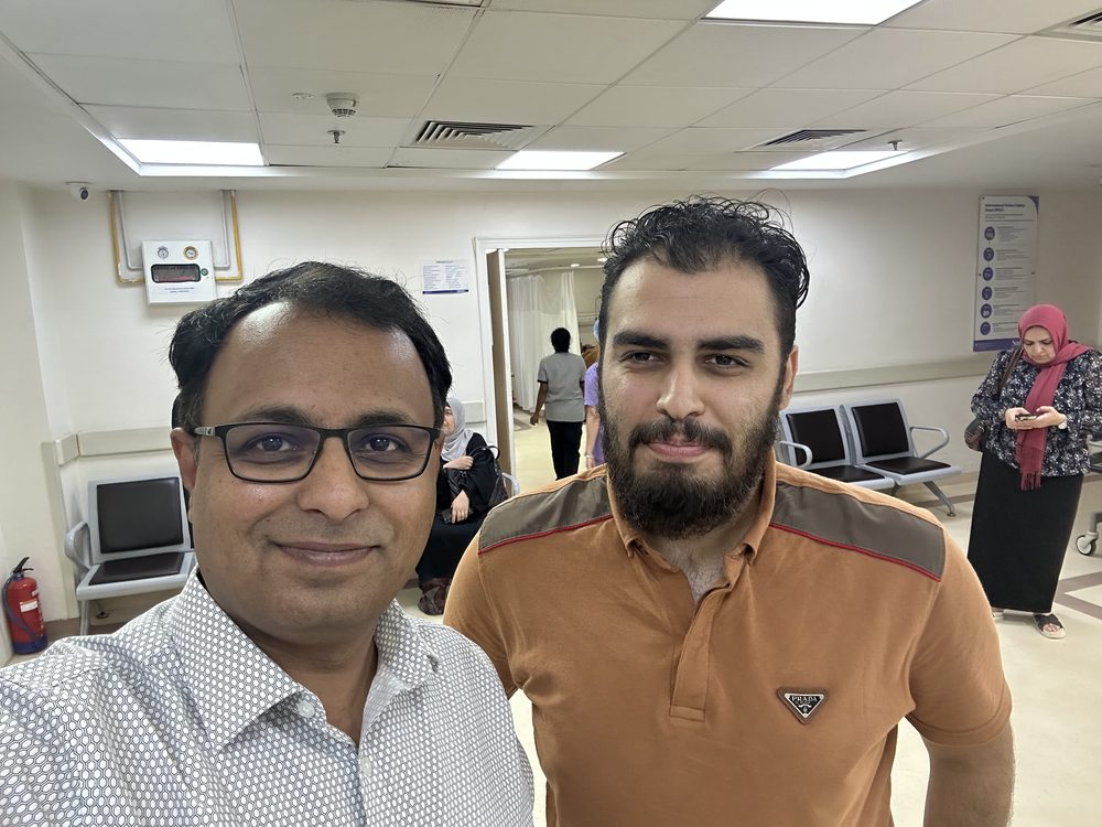 International patient consultation with Dr Rohit Lamba