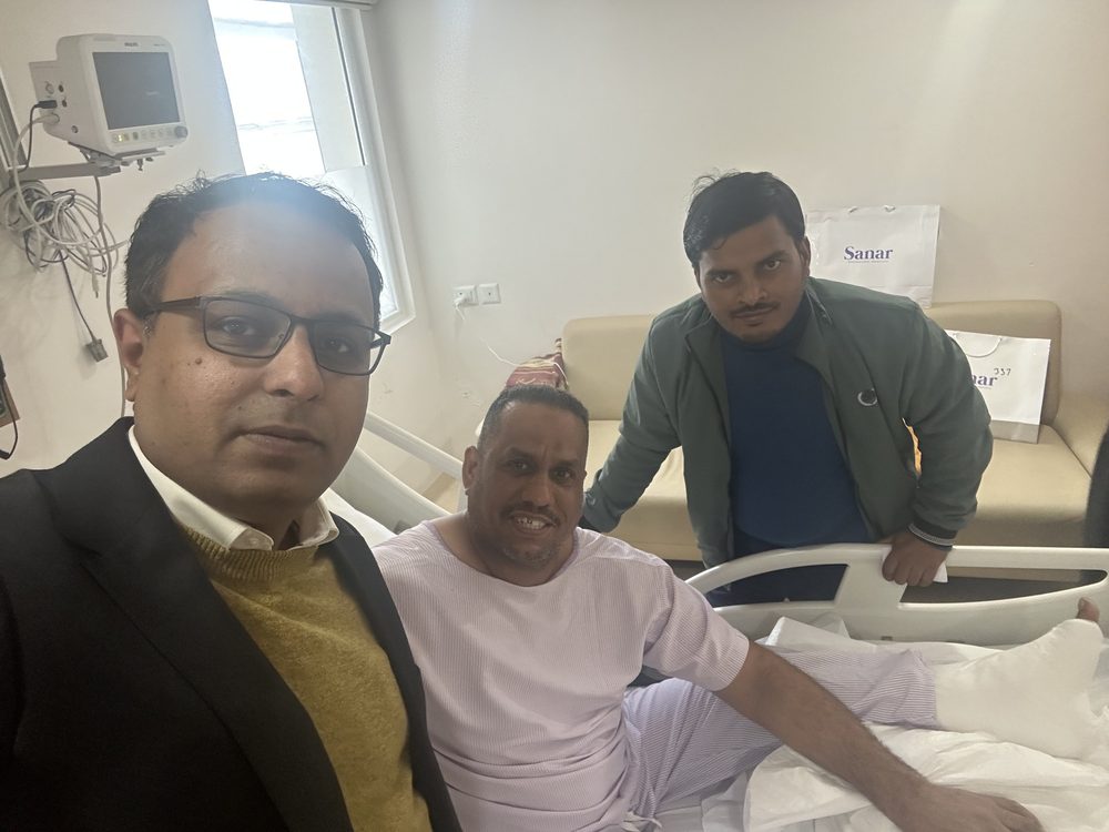 International patient hospital recovery